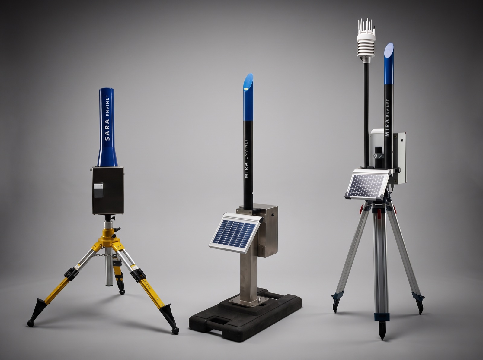 SARA and MIRA radiation monitoring stations, Scienta Envinet